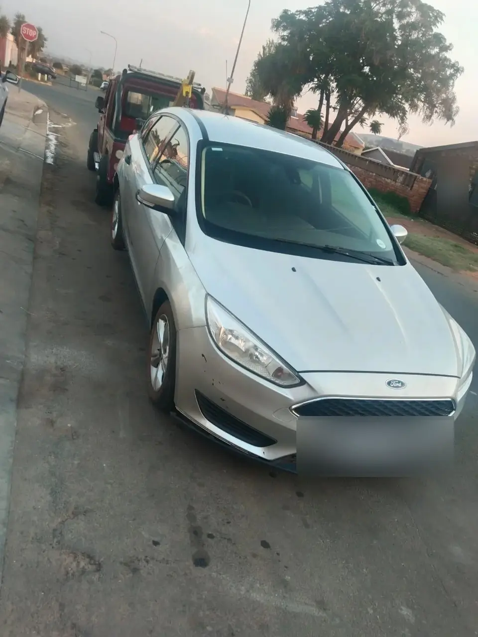 2016 Ford Focus being stripped for spares